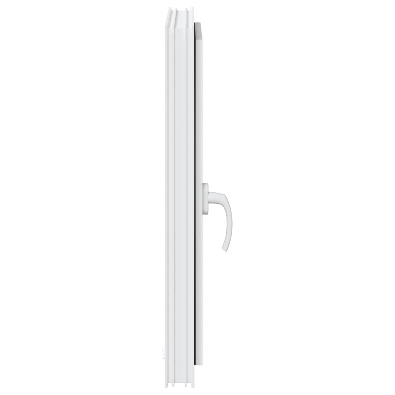 Okno piwniczne RISOR 50 x 75 cm PVC i szkło Biały