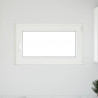 Okno piwniczne RISOR 100 x 70 cm PVC i szkło Biały