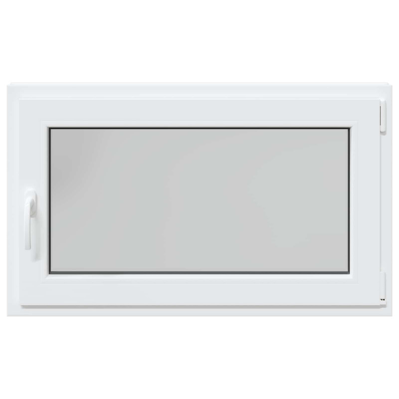 Okno piwniczne RISOR 100 x 70 cm PVC i szkło Biały