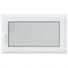 Okno piwniczne RISOR 100 x 70 cm PVC i szkło Biały