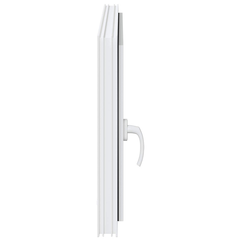 Okno piwniczne RISOR 100 x 70 cm PVC i szkło Biały