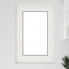 Okno piwniczne RISOR 60 x 80 cm PVC i szkło antracytowy
