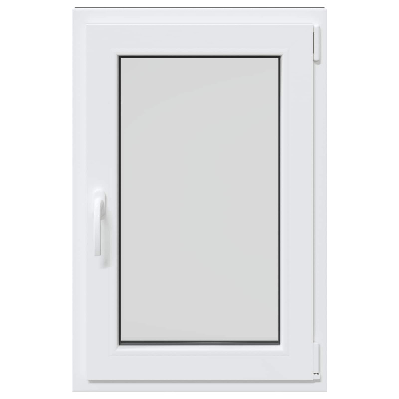 Okno piwniczne RISOR 60 x 80 cm PVC i szkło antracytowy