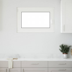 Okno piwniczne RISOR 90 x 60 cm PVC i szkło antracytowy