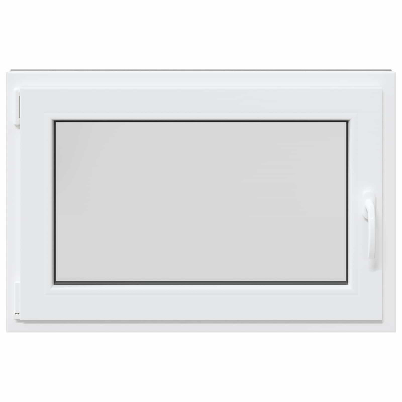 Okno piwniczne RISOR 90 x 60 cm PVC i szkło antracytowy