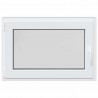 Okno piwniczne RISOR 90 x 60 cm PVC i szkło antracytowy