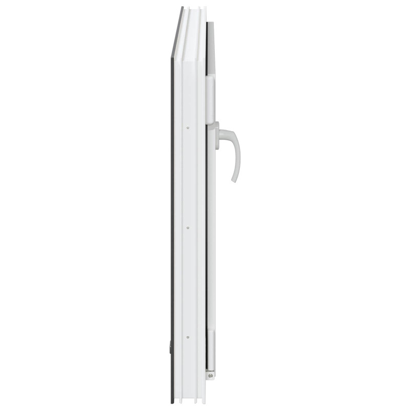 Okno piwniczne RISOR 90 x 60 cm PVC i szkło antracytowy