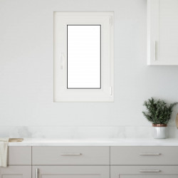 Okno piwniczne RISOR 50 x 75 cm PVC i szkło antracytowy