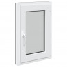 Okno piwniczne RISOR 50 x 75 cm PVC i szkło antracytowy
