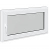 Okno piwniczne RISOR 110 x 60 cm PVC i szkło antracytowy