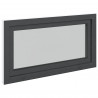 Okno piwniczne RISOR 110 x 60 cm PVC i szkło antracytowy