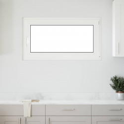 Okno piwniczne RISOR 110 x 70 cm PVC i szkło antracytowy