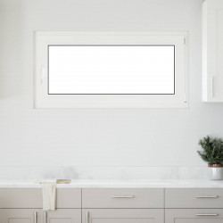 Okno piwniczne RISOR 120 x 60 cm PVC i szkło antracytowy