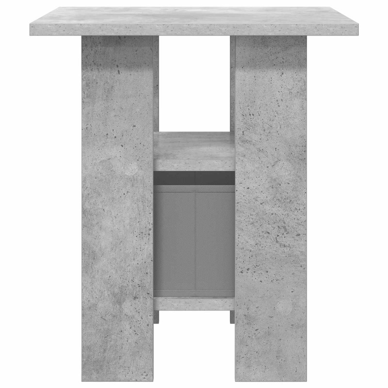 Stolik nocny z szufladą 2 pcs Betonowy szary 41 x 40 x 45 cm