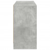 Biurko Betonowy szary 100 x 40 x 75 cm Materiał drewnopochodny