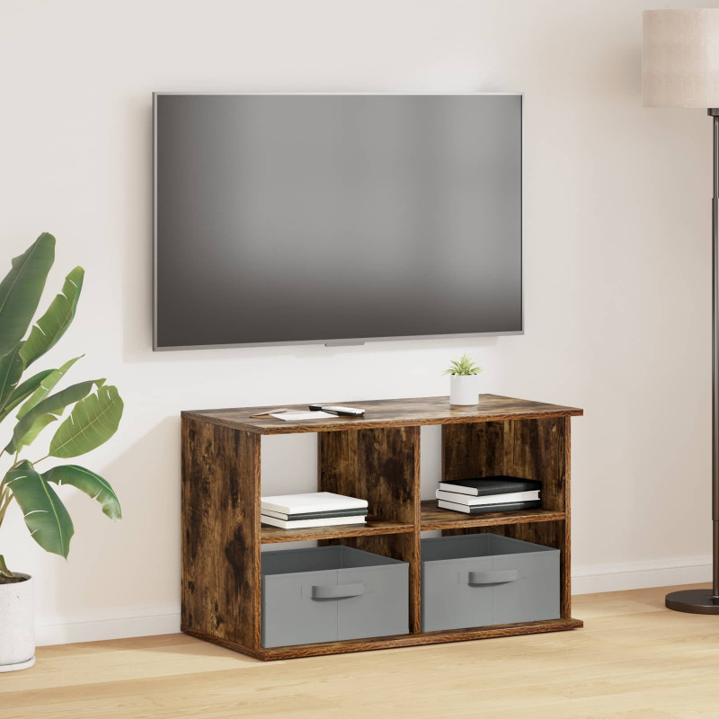Stojak na telewizor z szufladą Dąb wędzony 79 x 40 x 48 cm