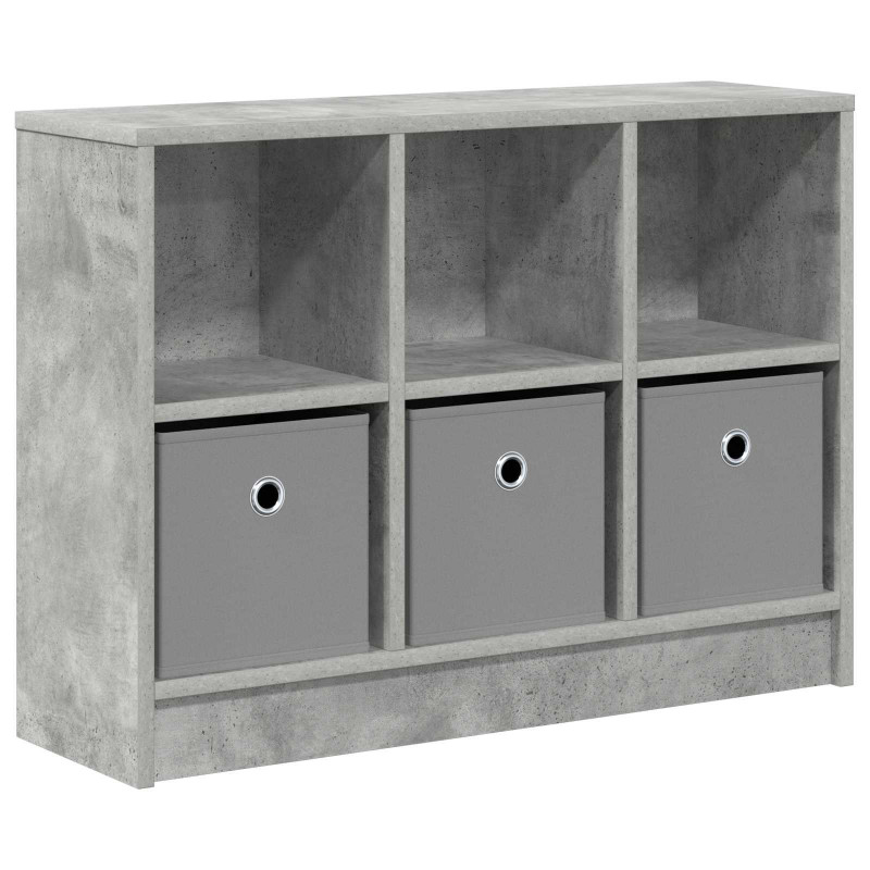 Bufet z szufladą Betonowy szary 73,5 x 22,5 x 53,5 cm
