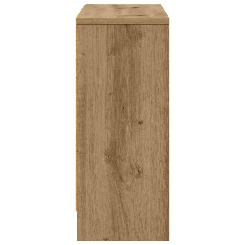 Bufet z szufladą Dąb rzemieślniczy 73,5 x 22,5 x 53,5 cm