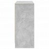 Bufet z szufladą Betonowy szary 88,5 x 27,5 x 63,5 cm