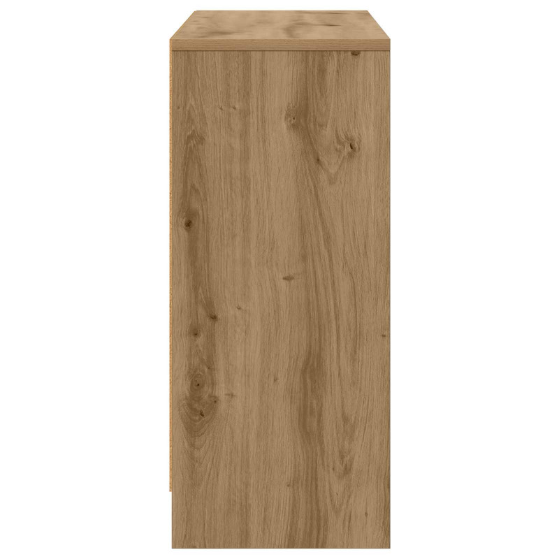 Bufet z szufladą Dąb rzemieślniczy 88,5 x 27,5 x 63,5 cm