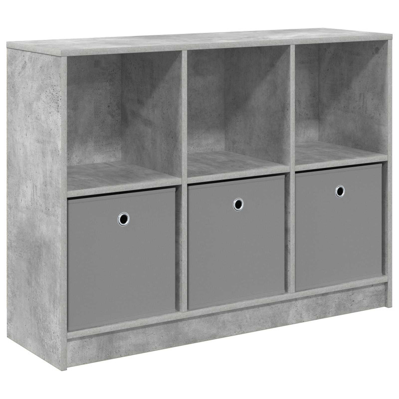 Bufet z szufladą Betonowy szary 102 x 32 x 73,5 cm