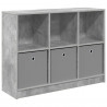 Bufet z szufladą Betonowy szary 102 x 32 x 73,5 cm