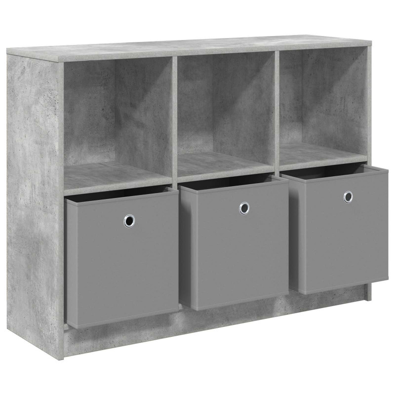 Bufet z szufladą Betonowy szary 102 x 32 x 73,5 cm