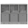Bufet z szufladą Betonowy szary 102 x 32 x 73,5 cm