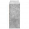 Bufet z szufladą Betonowy szary 102 x 32 x 73,5 cm