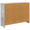 Bufet z szufladą Betonowy szary 102 x 32 x 73,5 cm