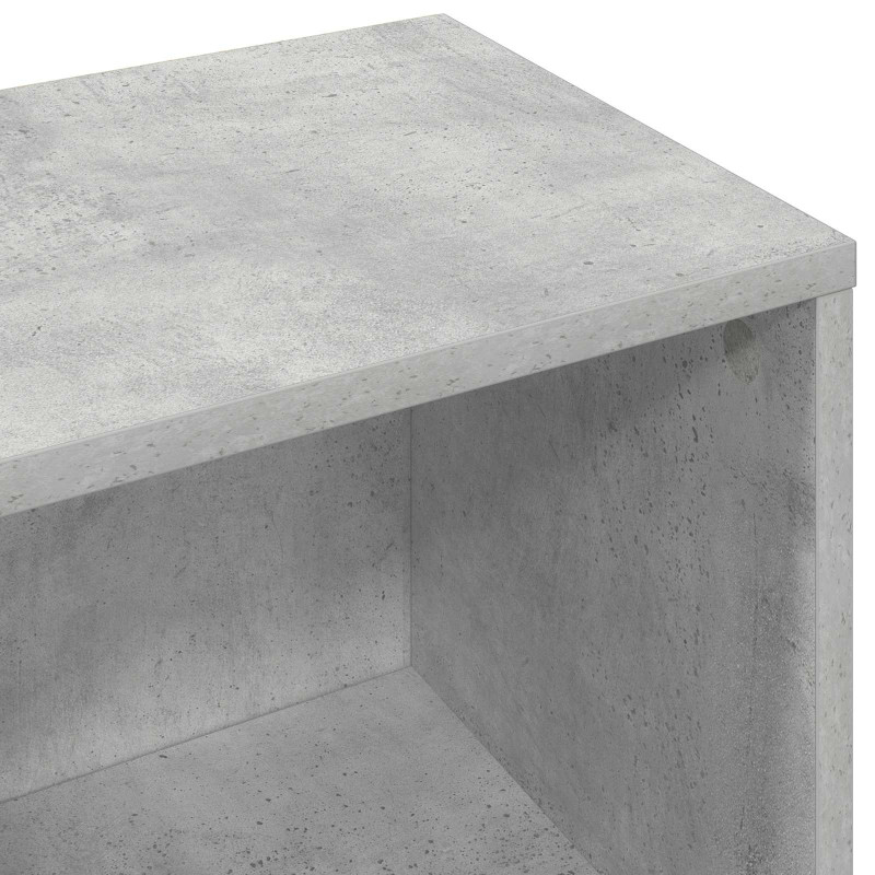Bufet z szufladą Betonowy szary 102 x 32 x 73,5 cm