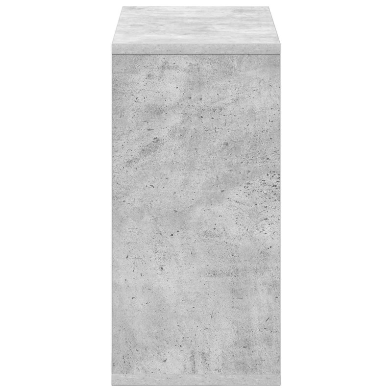 Bufet z szufladą Betonowy szary 49,5 x 22 x 47 cm