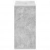 Bufet z szufladą Betonowy szary 49,5 x 22 x 47 cm