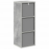 Bufet z szufladą Betonowy szary 25,5 x 22 x 69,5 cm