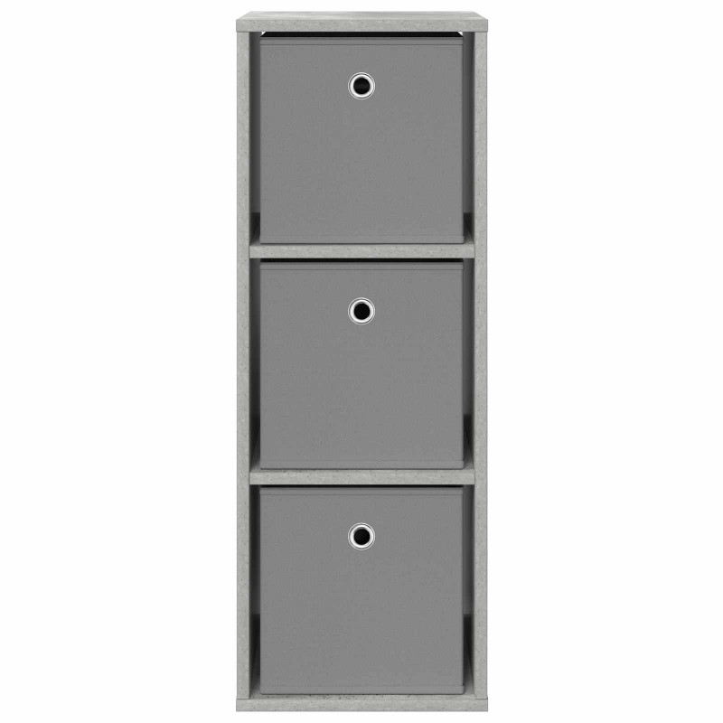 Bufet z szufladą Betonowy szary 30,5 x 27 x 84,5 cm