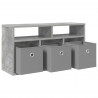 Nisko szafka z szufladą Betonowy szary 72 x 22,5 x 38 cm
