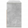 Nisko szafka z szufladą Betonowy szary 72 x 22,5 x 38 cm