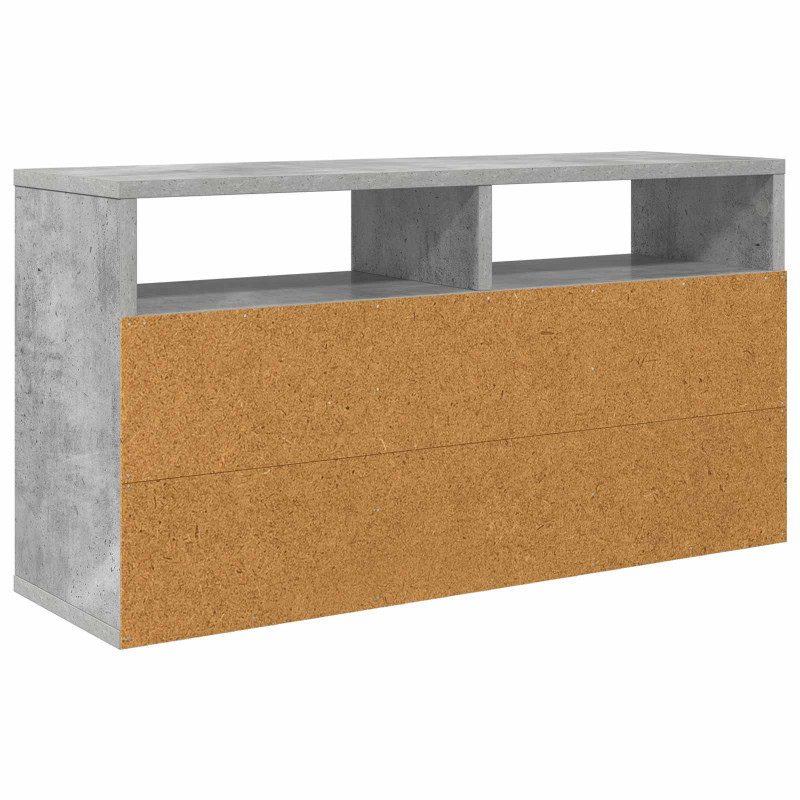 Nisko szafka z szufladą Betonowy szary 72 x 22,5 x 38 cm
