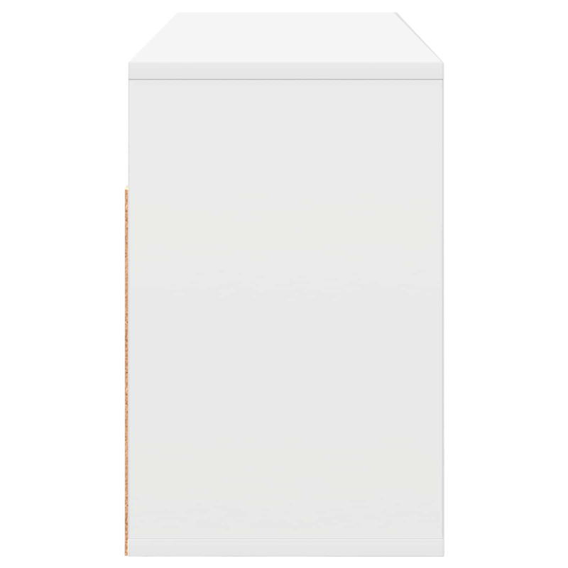 Nisko szafka z szufladą Biały 87 x 27,5 x 43 cm
