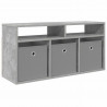 Nisko szafka z szufladą Betonowy szary 87 x 27,5 x 43 cm