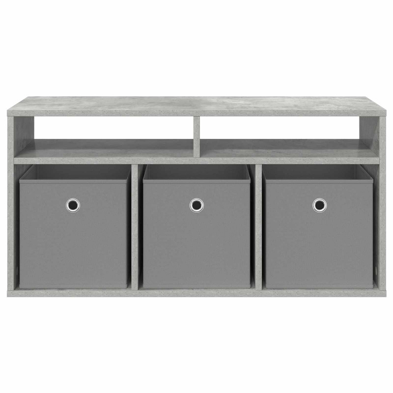 Nisko szafka z szufladą Betonowy szary 87 x 27,5 x 43 cm