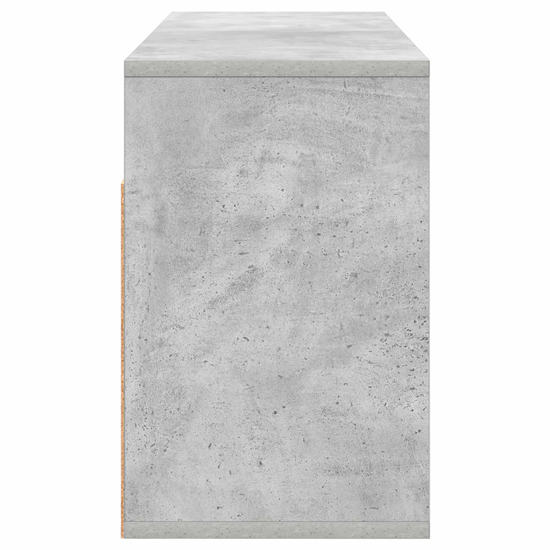 Nisko szafka z szufladą Betonowy szary 87 x 27,5 x 43 cm