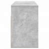Nisko szafka z szufladą Betonowy szary 87 x 27,5 x 43 cm