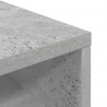 Nisko szafka z szufladą Betonowy szary 87 x 27,5 x 43 cm