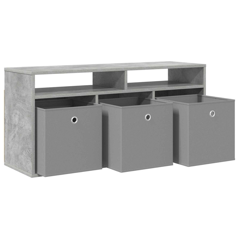 Nisko szafka z szufladą Betonowy szary 102 x 32 x 48,5 cm