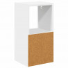 Stolik nocny z szufladą 2 pcs Biały 25,5 x 22 x 49,5 cm