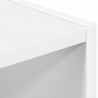 Stolik nocny z szufladą 2 pcs Biały 25,5 x 22 x 49,5 cm