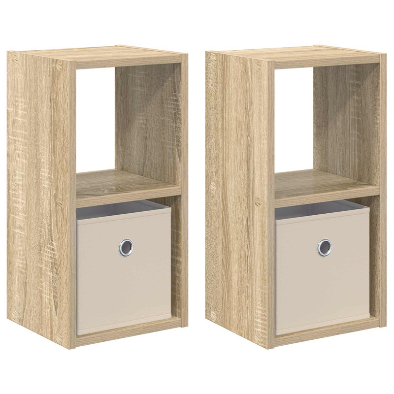 Stolik nocny z szufladą 2 pcs Dąb Sonoma 25,5 x 22 x 49,5 cm