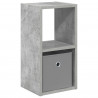Stolik nocny z szufladą Betonowy szary 25,5 x 22 x 49,5 cm