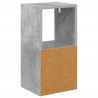 Stolik nocny z szufladą Betonowy szary 25,5 x 22 x 49,5 cm